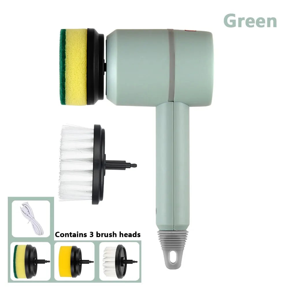 Multifunctional electric cleaning brush