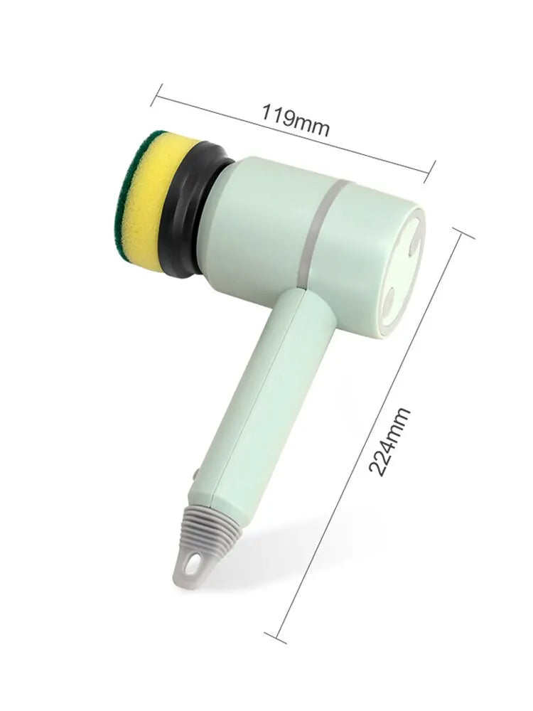 Multifunctional electric cleaning brush