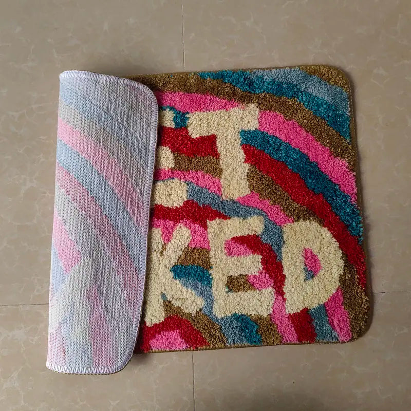 Alfombra de baño Arco Iris 'Desnúdate'