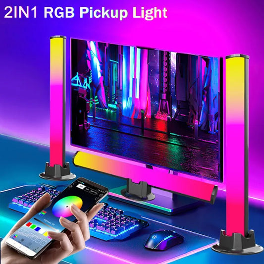 LED lamp met geluidssensor en RGB-verlichting