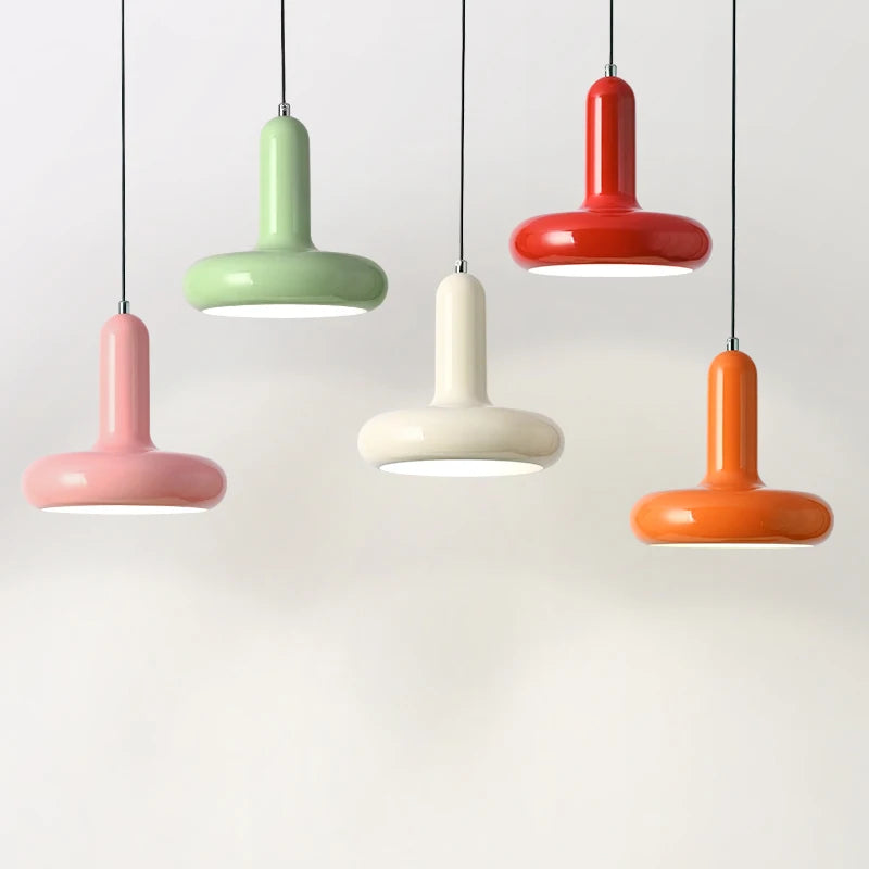 Scandinavische macaron hanglampen klein