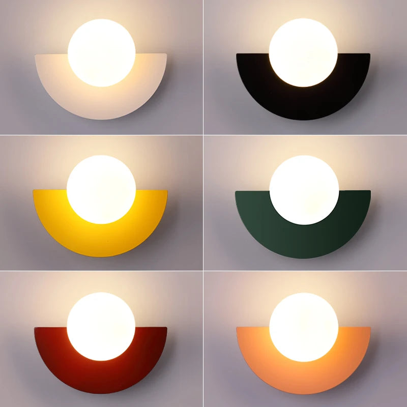 Nordic LED wall lamp