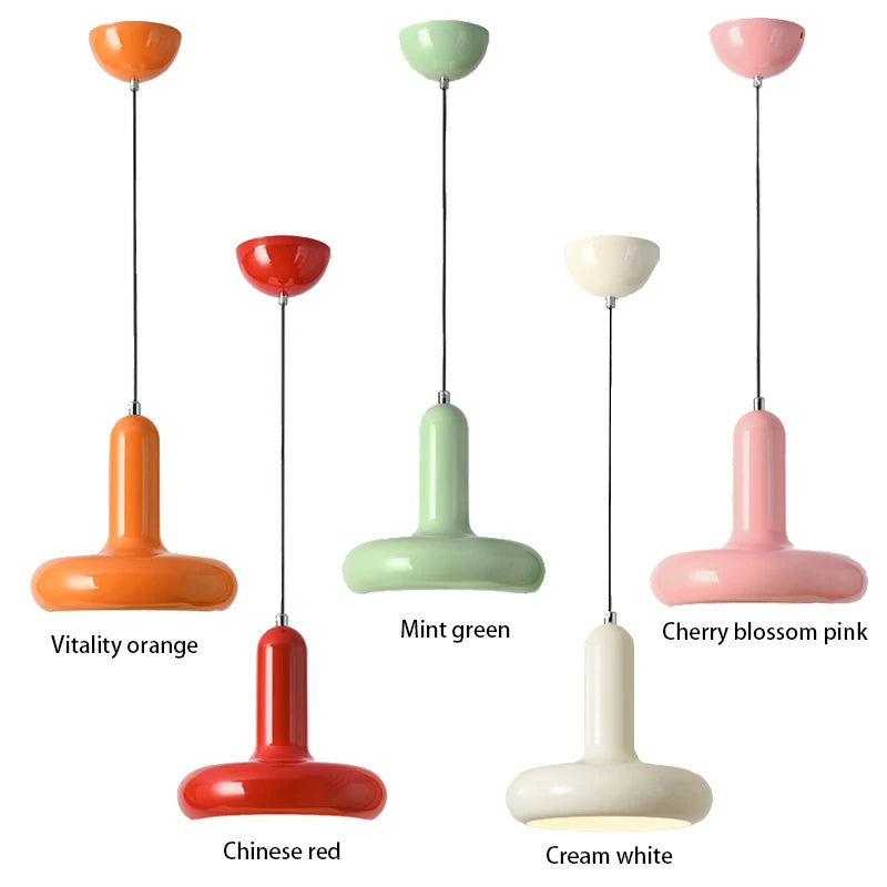 Scandinavische macaron hanglampen klein